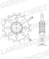 Honda CB CBF CBR 600 1000  Ritzel Supersprox 525 - 15Z